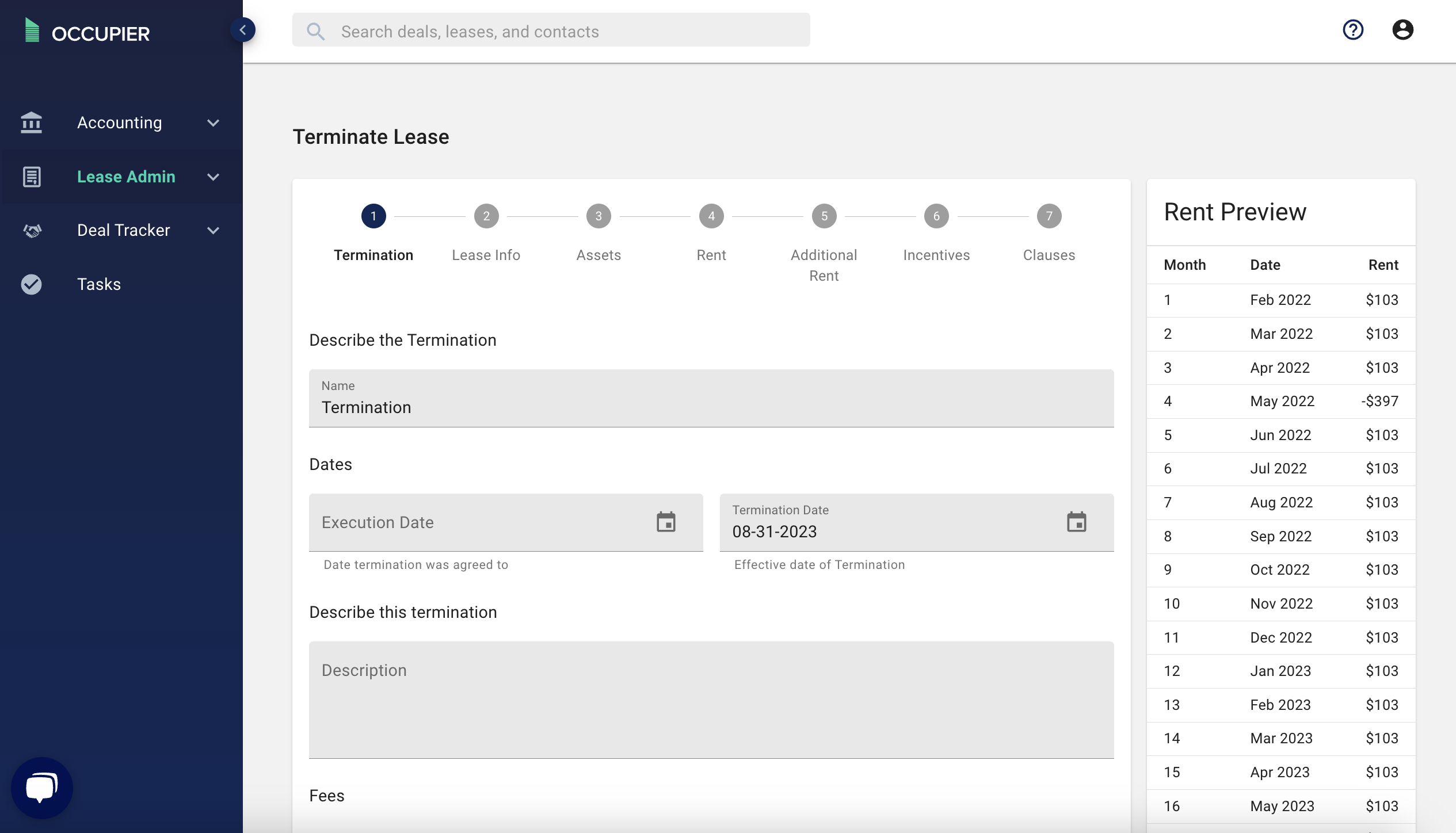 How do I Terminate a Lease?